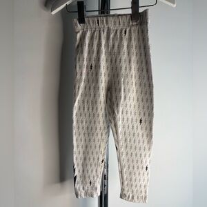 Mini Shatsu Baby Lightning Bolt Leggings Size 18M